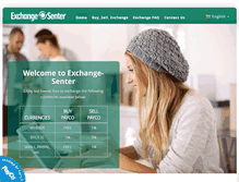 Tablet Screenshot of exchange-senter.com